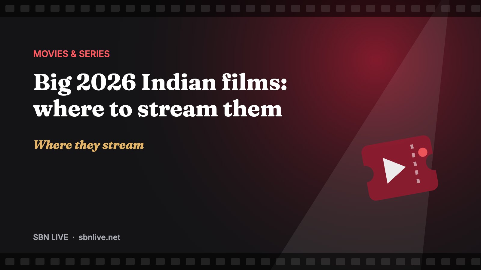 Big 2026 Indian films: where to stream them